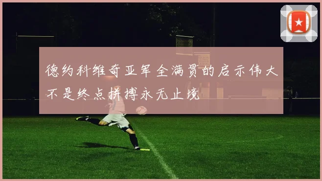 德约科维奇亚军全满贯的启示伟大不是终点拼搏永无止境